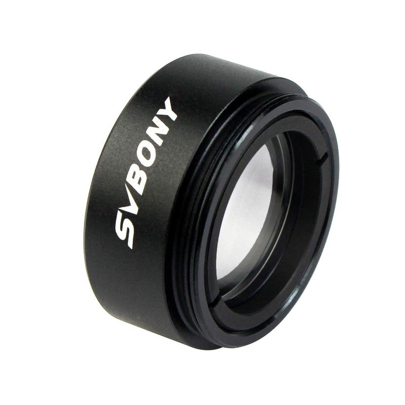 SVBONY 0.5X Telescope Focal Reducer 1.25 inches Filter Thread 28x0.6mm on Both Sides Reduces The Focal Length for Telescope Eyepiece Astronomical - Image 1